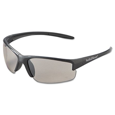 SMITH & WESSON Equalizer Safety Eyewear, Gun Metal Frame, Indoor/Outdoor Lens 21298